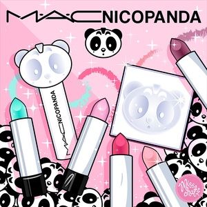 5 pcs Nico Panda Matte Lipstick